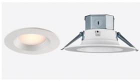 4 inch 5CCT recessed LED downlight with J-BOX
